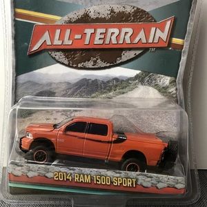 Greenlight All-terrain 2014 Ram 1500 Sport Orange